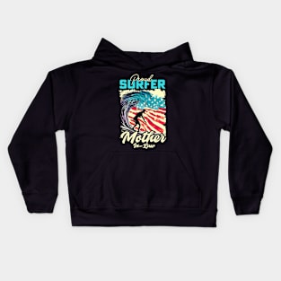 Proud Surfer Mother-in-Law Kids Hoodie